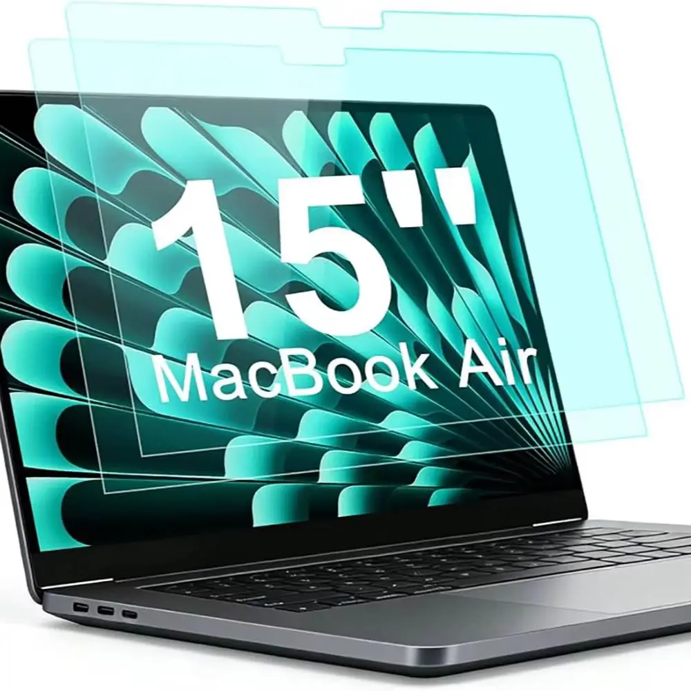 2-Pack Anti Blue Light Screen Protector for MacBook Air 15-inch Matte Anti Glare Film Protector for Mac 15.3'' A2941 A3114 A3241