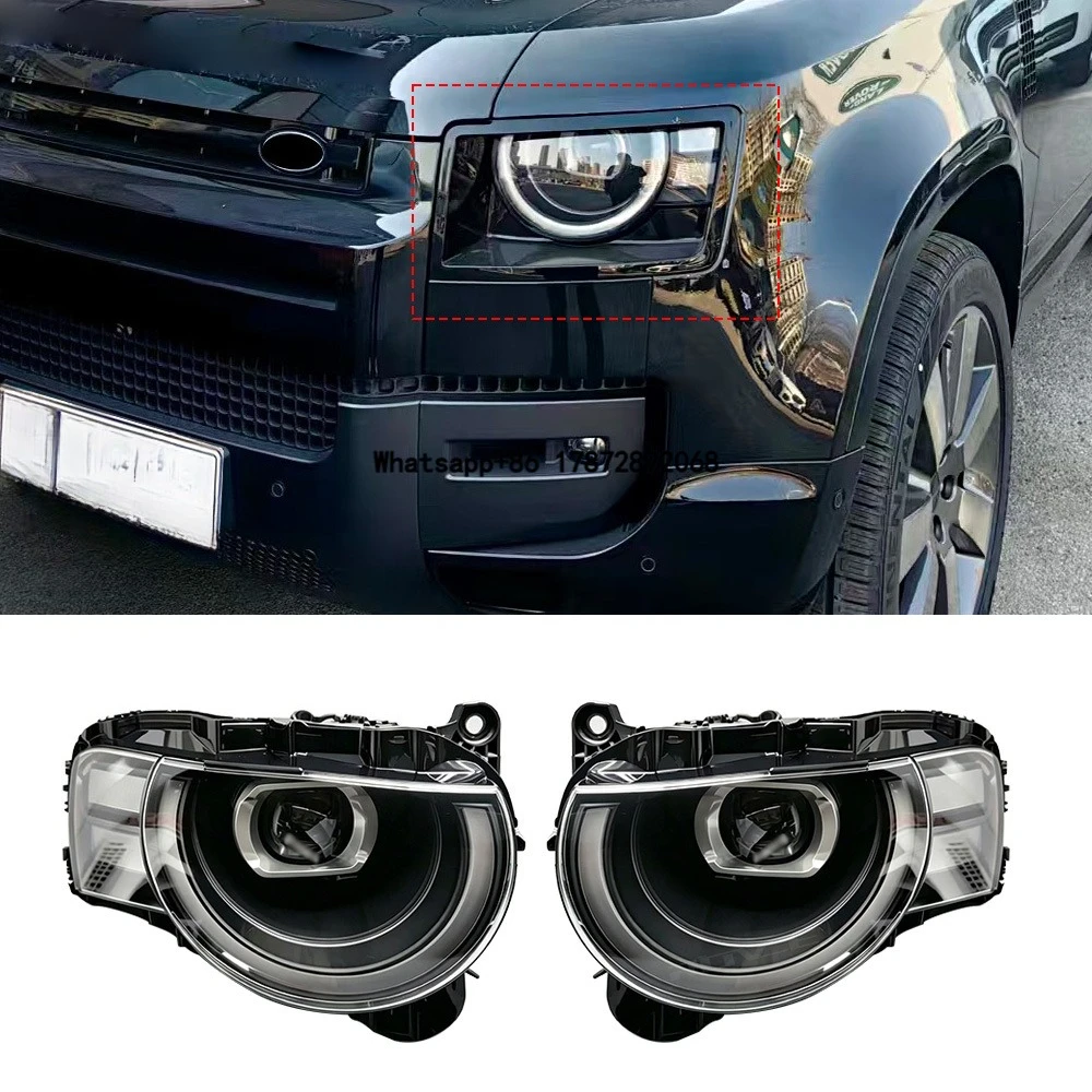 The L663 Headlights Are Suitable for  Defender 90, 110, 130, LED High-end Front Lights 2020-2026