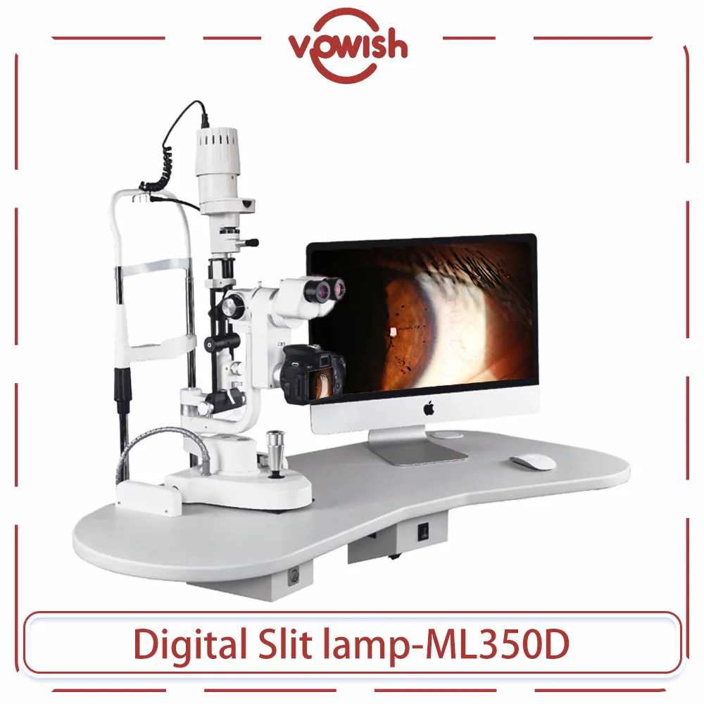 

SLM-350D Ophthalmic Equipment Image System Digital Slit Lamp with Camera