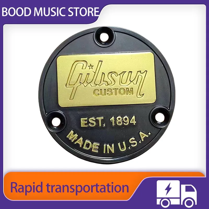 Gib custom metal shifter switch cover Gold Guitar Toggle Switch Back Metal Cover EST1894 Guitar  Back Cover Smoked Gold Metal