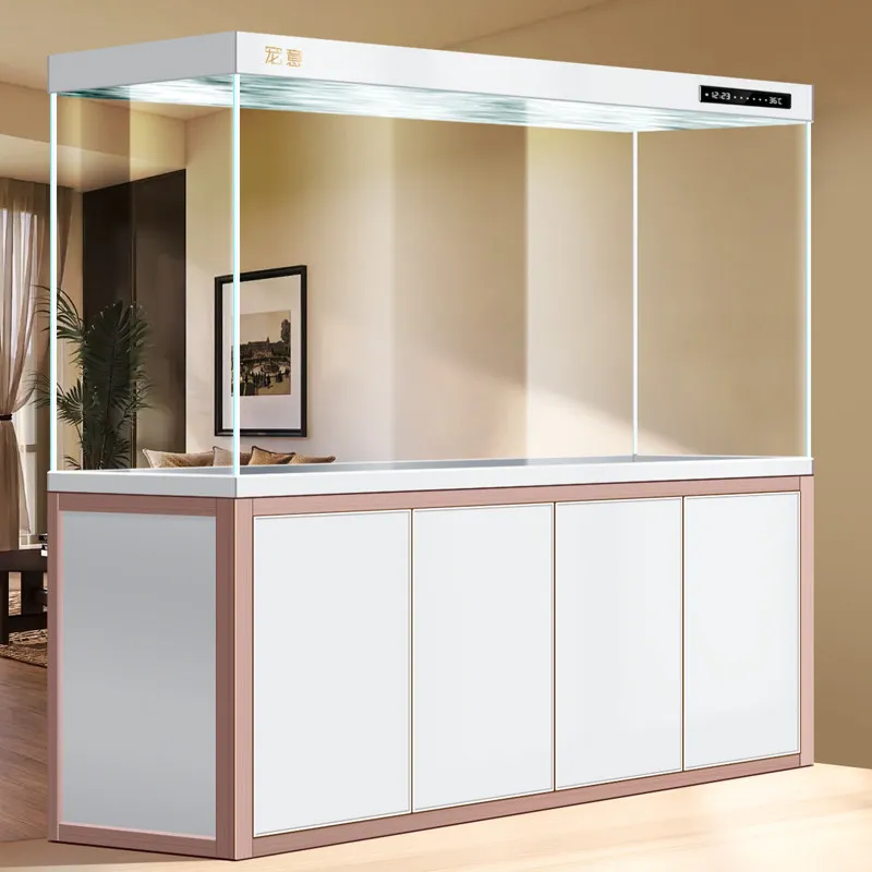 Water-saving Luxury Chic Aquariu Elegance Floor-mounted Smart Reception Desks Large-scale Model Ffice Furniture Военное ДелоLJ40