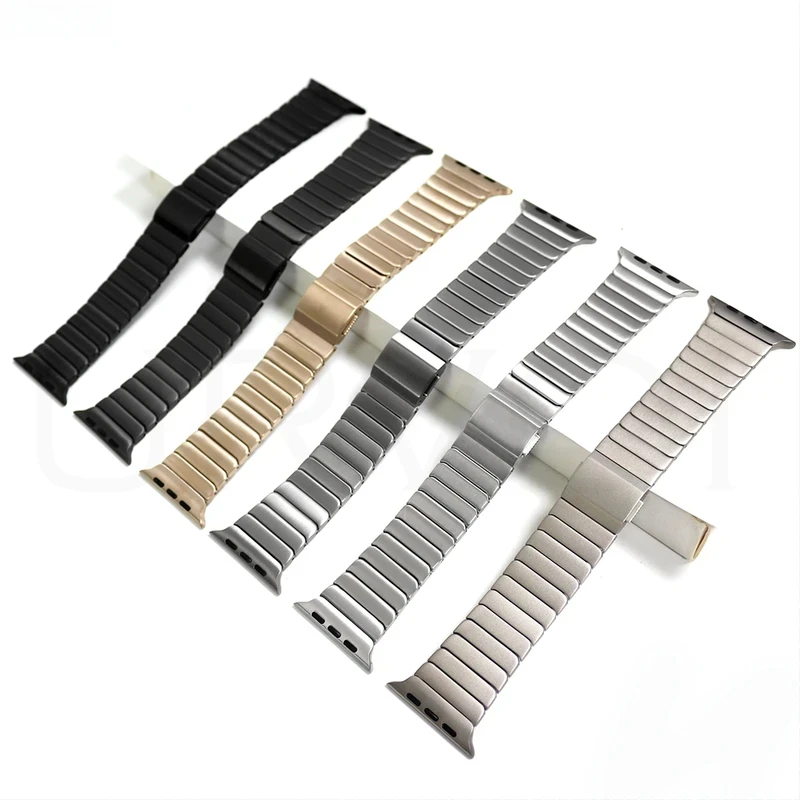 Titanium Bracelet for Apple Watch Ultra 4 3 2 Series 12 11 10 9 8 7 SE4 Magnetic Buckle Strap Wristband 44 45 46 49mm Smart Band