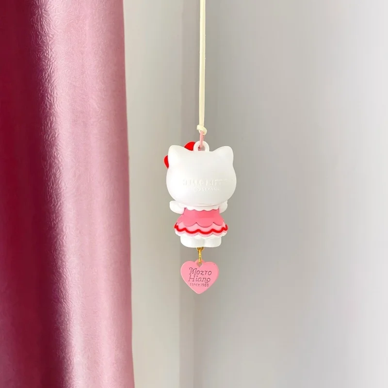 2025 Neuer Miniso Rosa Cartoon Niedlicher Hello Kitty Auto-Rückspiegel-Anhänger Auto-Innendekoration Anhänger Niedlicher Taschenanhänger – Detail 3