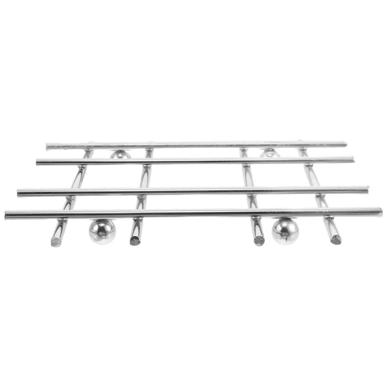 

Kitchen Metal Iron Heat Resistant Mat Multifunctional Pot Holder Heatproof Trivet for Hot Pots Pans Dishes Sturdy Table