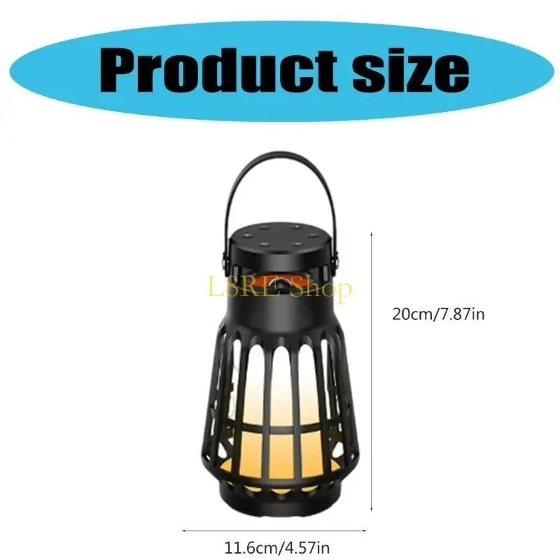 L8RE Wireless Outdoor Lantern Atmospheres Light menawarkan speaker dan fitur pegangan