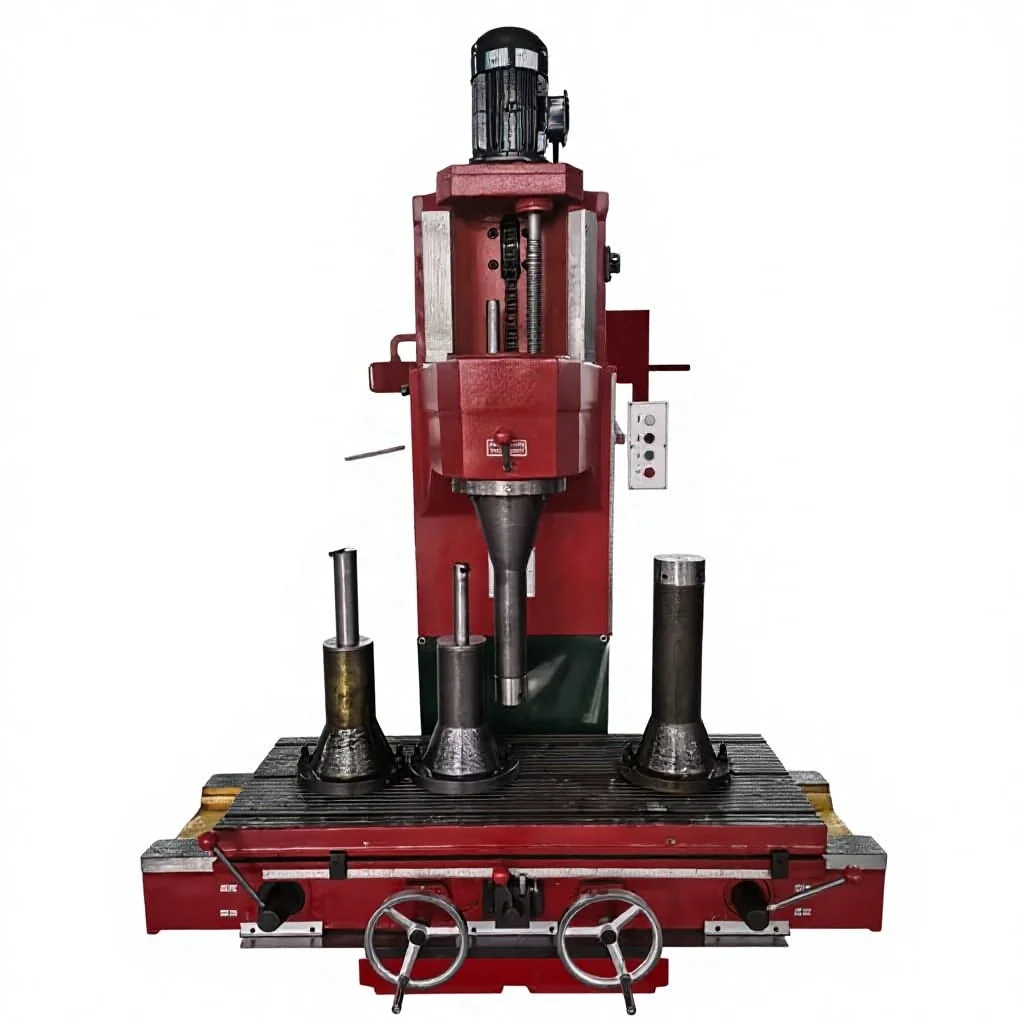 Vertical Boring Machine T8018A B C for Oil Air Hydraulic Cylinders Engine Automobile Maintenance 30-180mm Boring Diameter