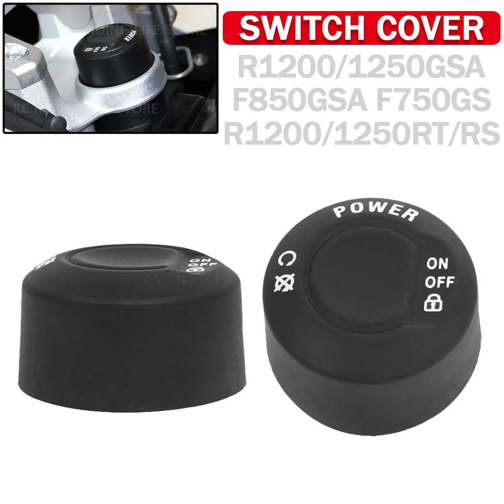 Engine One-key Start Stop Button Cap Protector Switch Cover For BMW R1200GS R1250GS ADV F850GSA F750GS F900R R1200 R1250 RS/RT