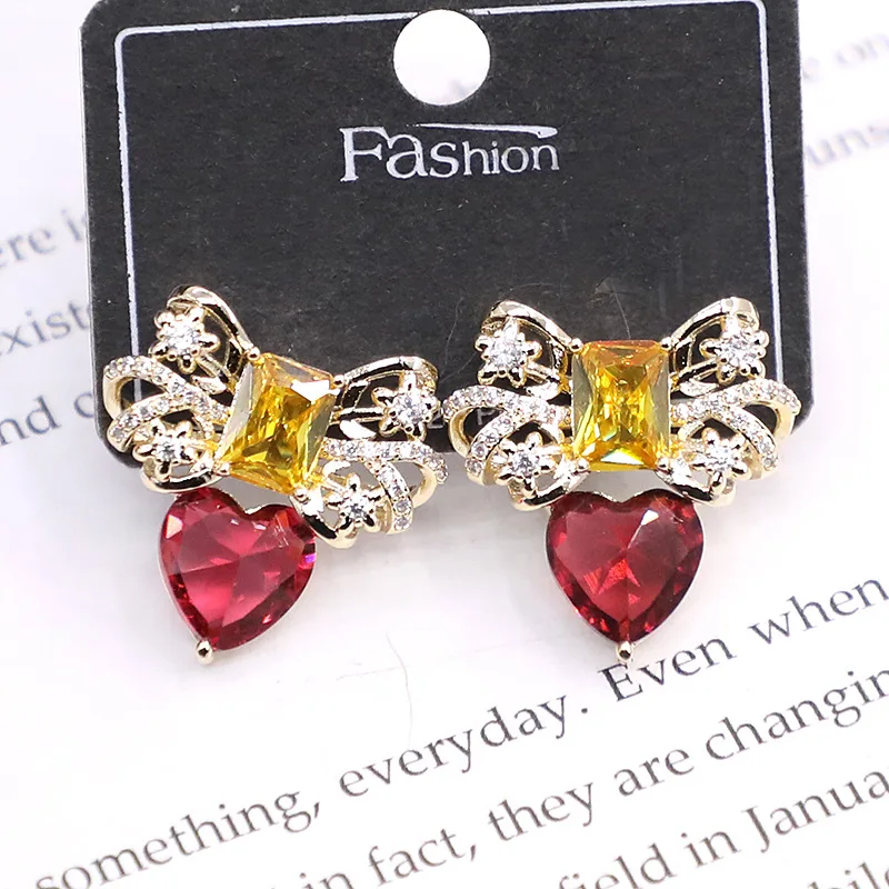 

Bilincolor Bow Earrings for Women