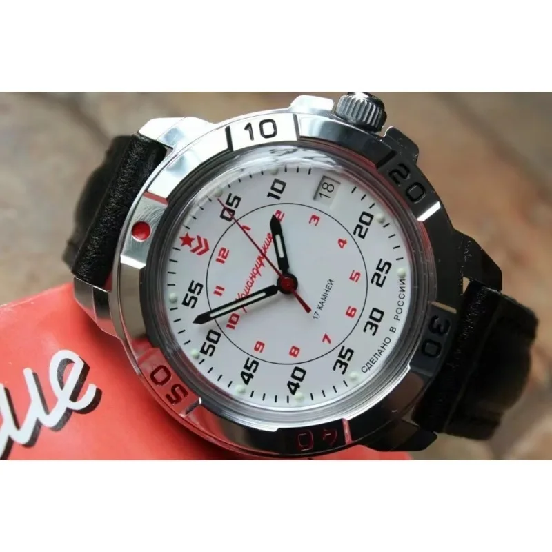 

Титановое нитридное покрытие, военные командирские ручные механические военные часы, мужские водонепроницаемые светящиеся часы