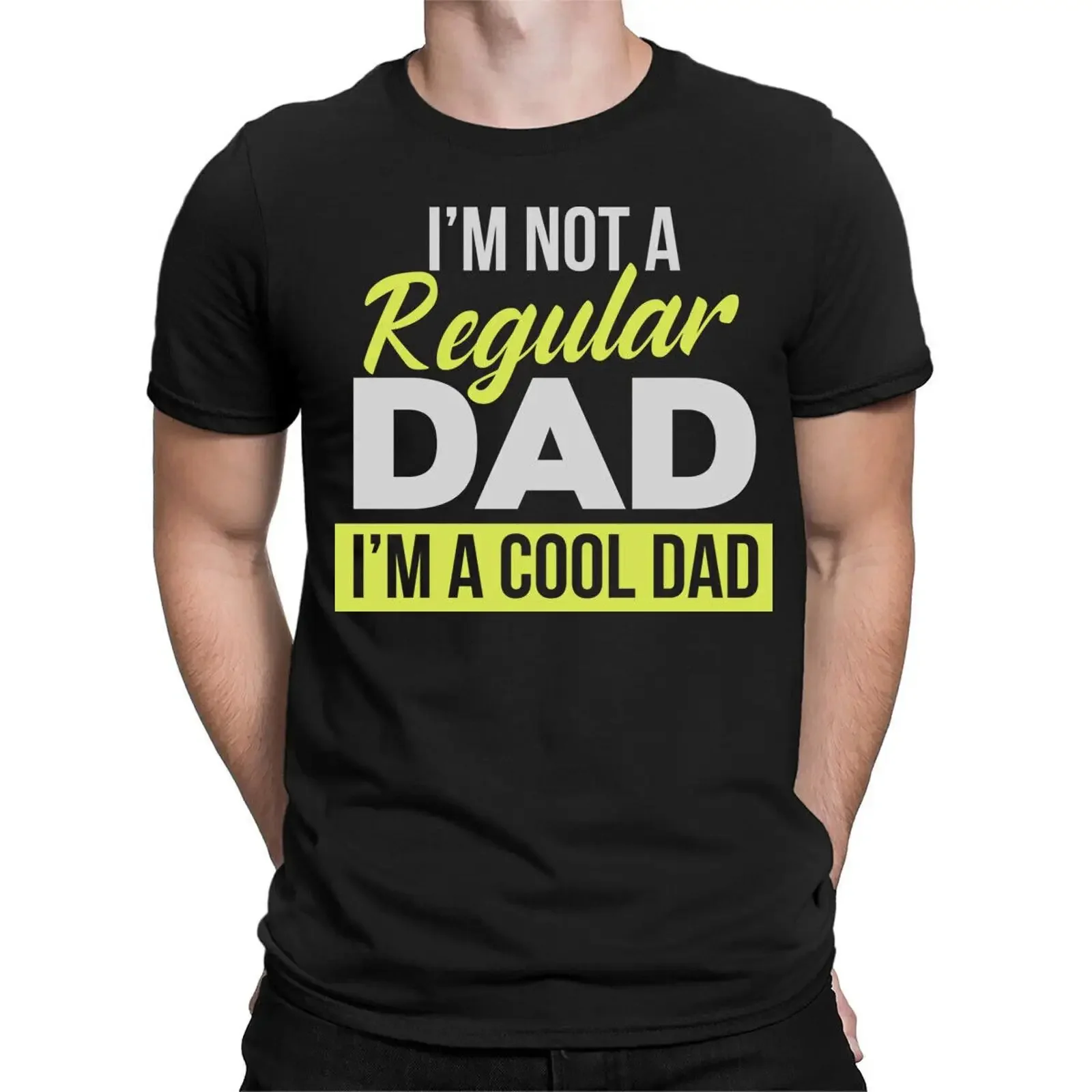 Tolles Geburtstagsgeschenk zum Vatertag bester cooler Papa Männer T Shirt FD vintage Washed Top For Everyday Wear homme fashion