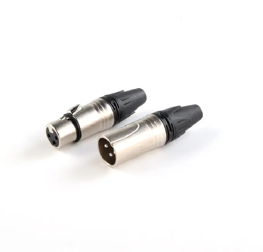 Joinaudio Nickel 3Pin Microphone XLR Male Female Connector