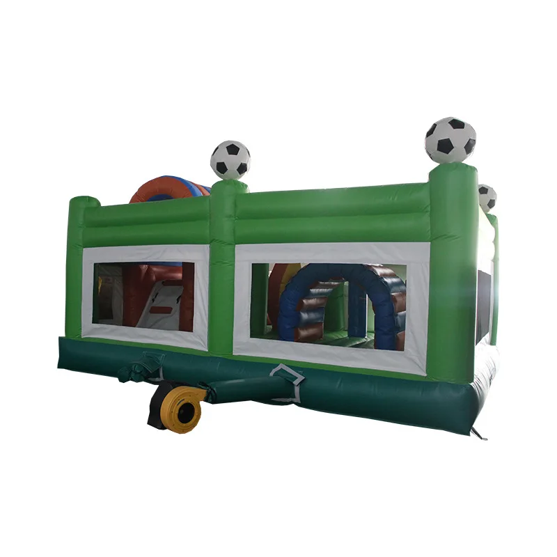 Football Team Arena Inflatable Bouncy Castle Combo Bouncer with Football Product Category Inflatable Trampoline