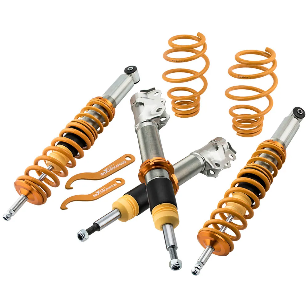 Coil Spring Shock Struts Tuning Coilovers For Seat Cordoba Vario 6K5 1996-2002 Adjustable Coilovers Suspension Shock Kit