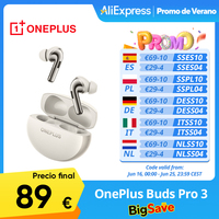 Global Version OnePlus Buds Pro 3 Earphone Up to 50dB Noise Canceling Spatial Audio with Head Tracking Hi-Resolution Audio