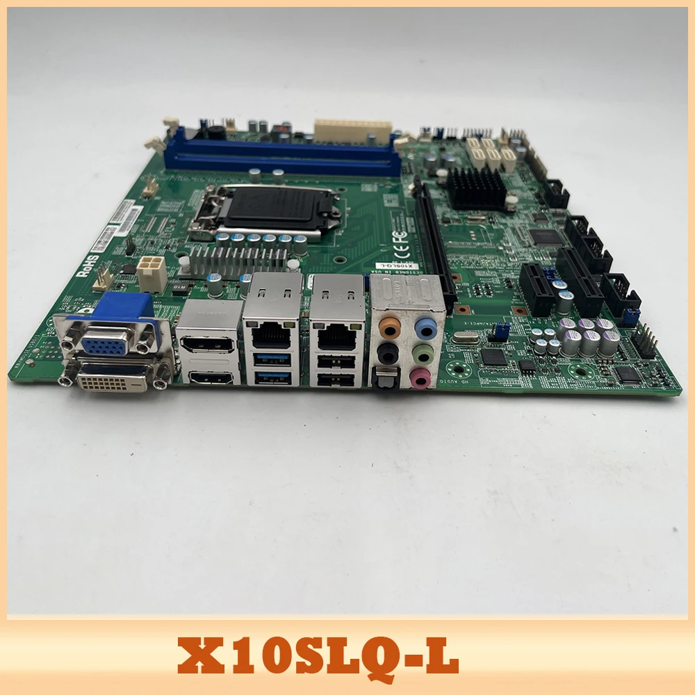 X10SLQ-L 4th For Supermicro Em-bedded Desktop Motherboard Gen Core i7/i5/i3 Up to 16GB DDR3 LGA1150 non-ECC