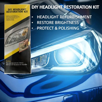 New Arrival DIY Headlight Restoration Kit, Cleaning and Polishing, Car Headlight Repair and Cleaning Kit, Cleaning Paste