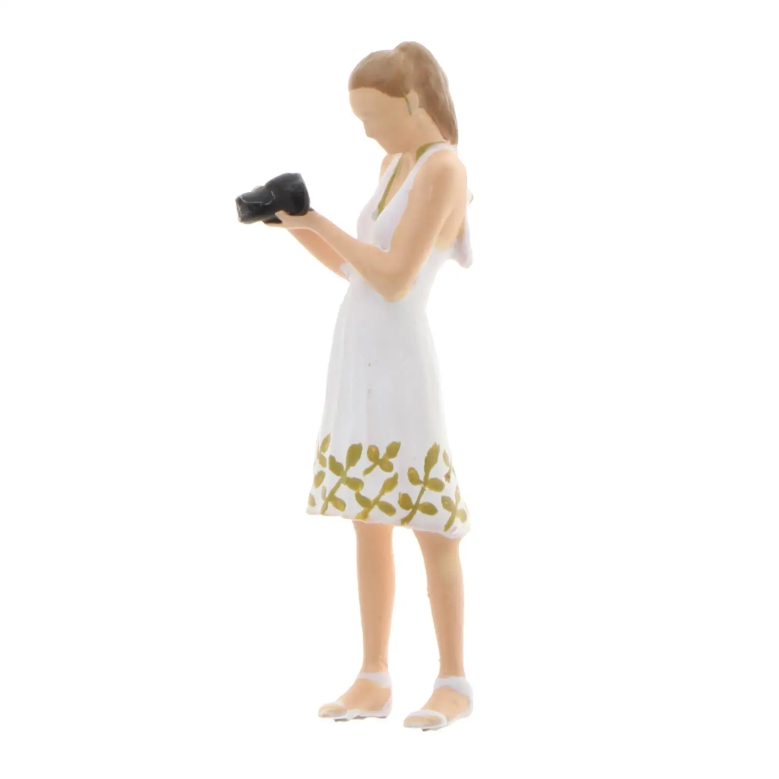 

Model Trains Architectural 1:64 Scale Painted Figures People Woman Model Resin Model Toy Scenario Kits