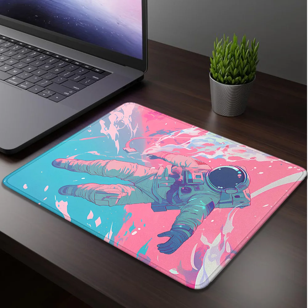 Astronaut Gaming Mouse Pad Gamer Mausepad Desktop Mat Computer Mousepad Speed Mouspad Office Accessories Deskmat Desk Mats Mause