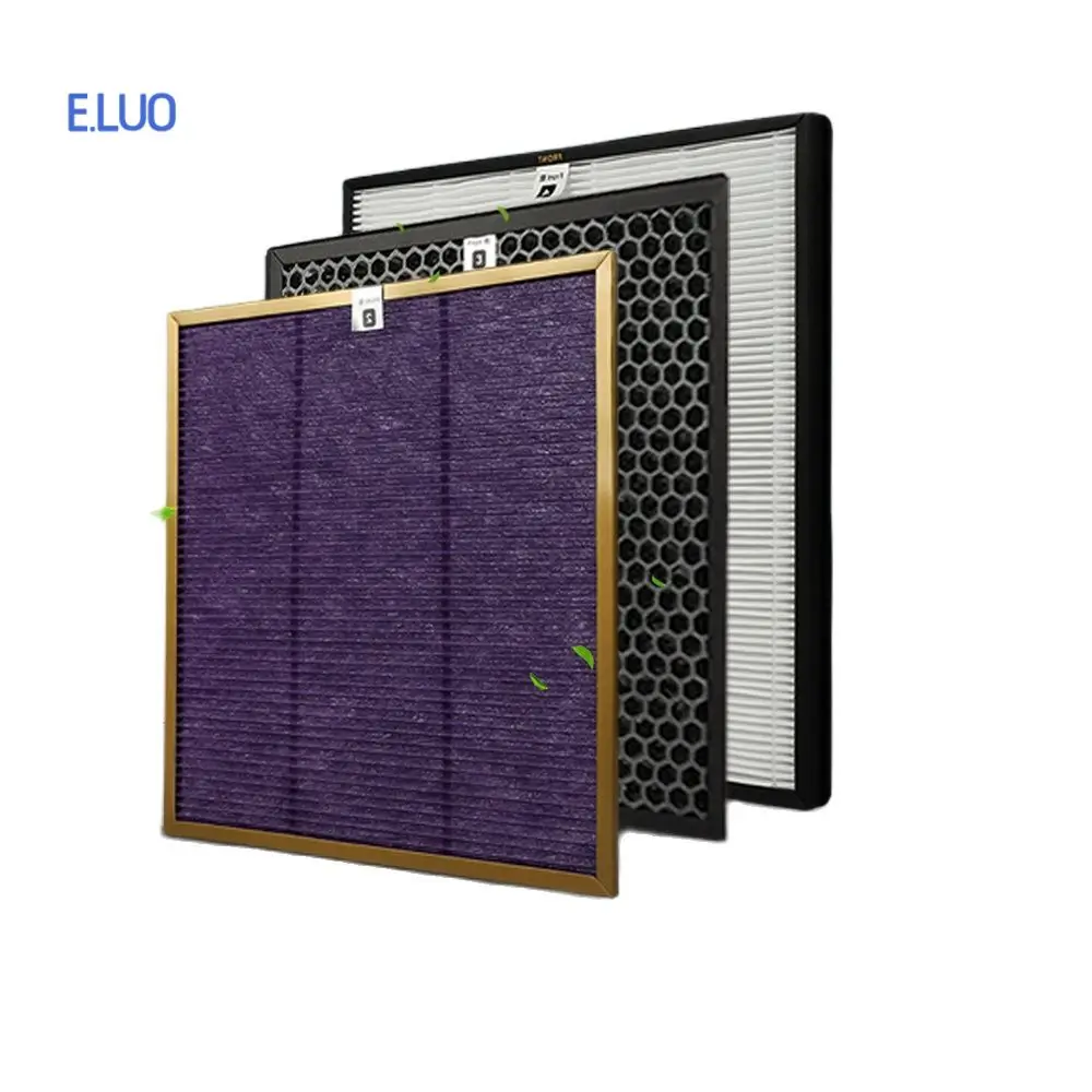Sostituzione per filtro HEPA + carbone + filtro formaldeide AC4121 AC4123 AC4124 per Philips AC4002 AC4004 AC4012