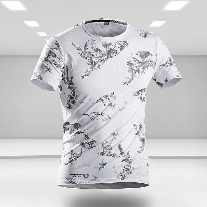 

Летняя футболка, новые рубашки, брендовые хлопковые пустые мужские классические топы, быстросохнущие мужские футболки с принтом, мужская повседневная базовая футболка с круглым вырезом