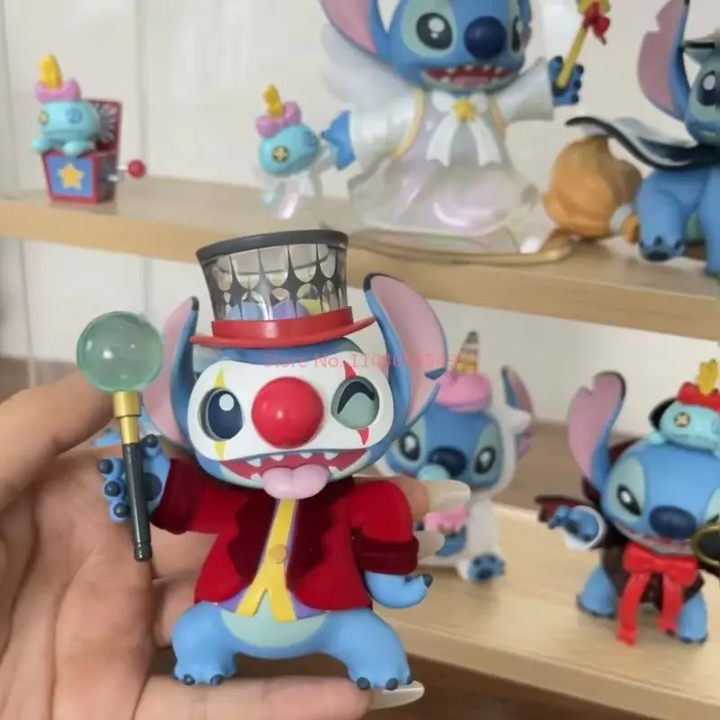 Boîte ennemi Disney Stitch pour enfants, série Weird Diary V2, figurines d'anime, boîte mystère, statue en PVC à collectionner, cadeau d'anniversaire mignon, beurre