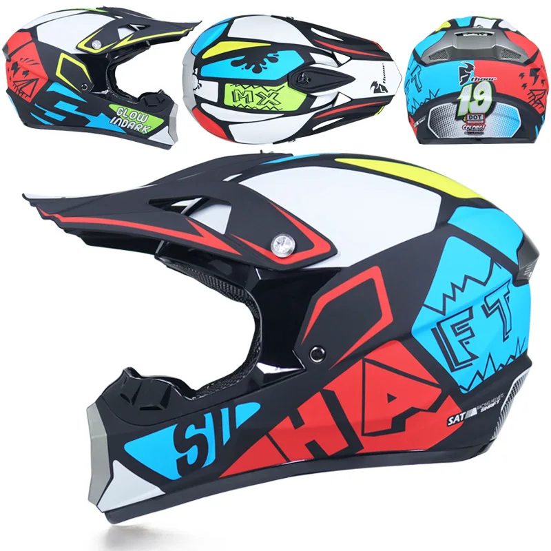 Orz send three piece Trail Riding helmet O 'Neill Helmets for men and women Mountain Wild Racing Breathable Trail helmet