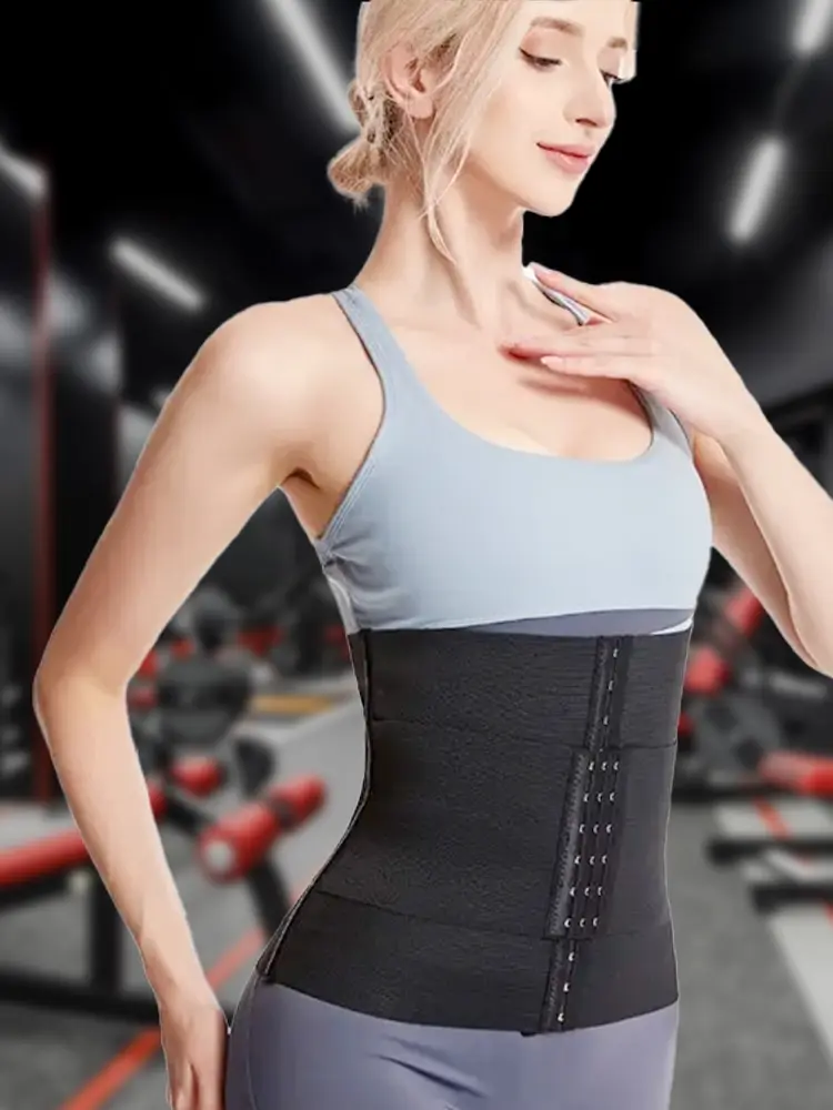 Adjustable Waist Trainer for Women 3 Segmented Hourglass Waist Shaper Underbust Body Shaper With 3 Steel Bones 1PC