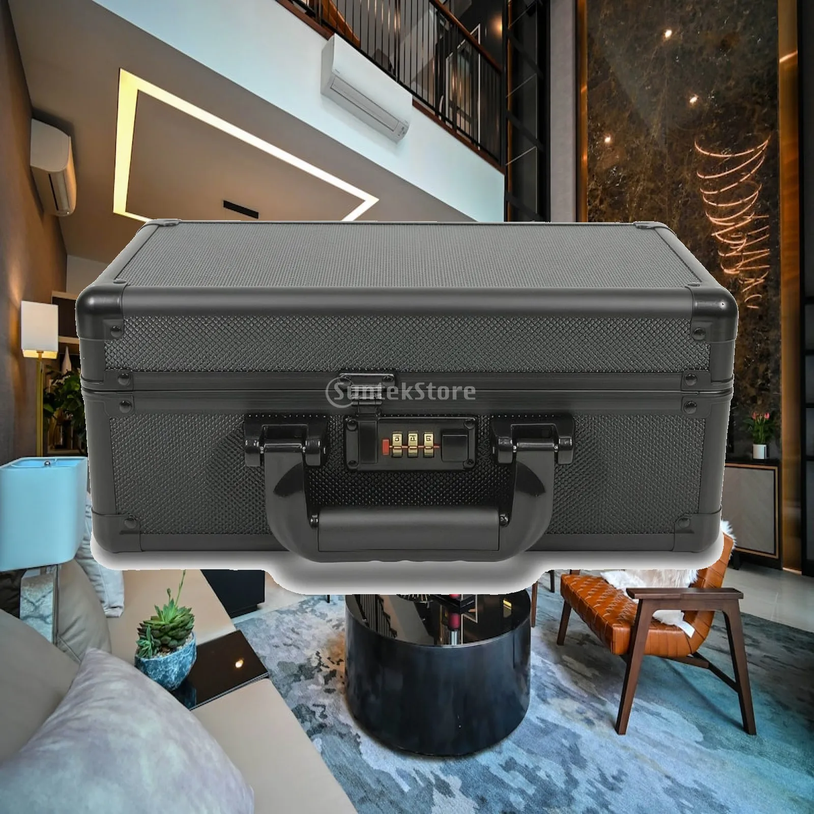 Card Storage Case Lockable Trading Card Storage Case Secure Heavy-Duty for Collectors, Travel