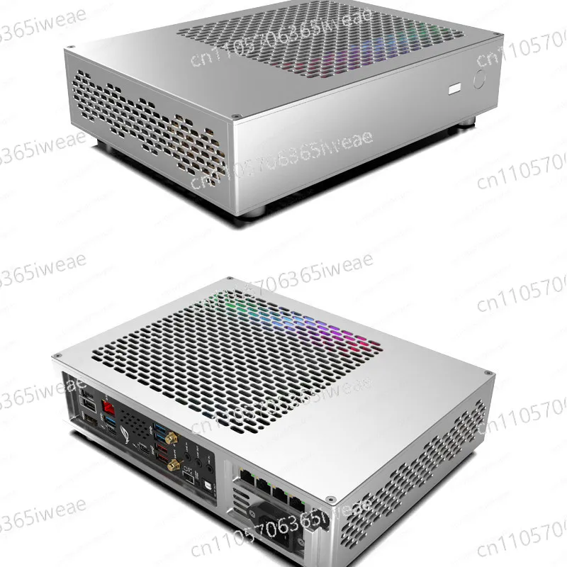 Support Internal and External Power Supply 3.16 Liter Mini DC-RLYV3 Soft Routing ITX Chassis