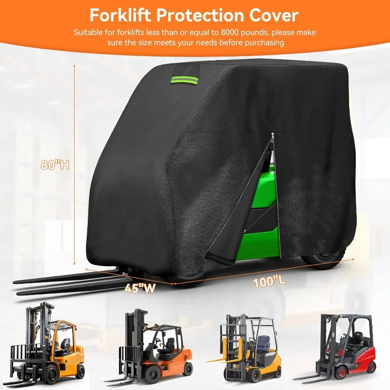 Forklift cover, machinery and equipment Forklift cover Waterproof and dustproof sun cover Outdoor awning