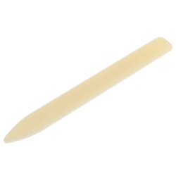 KiWarm 15CM Natural Bone Folder Tool For Scoring Folding Creasing Paper Leather Crafts for Handmade Leathercraft Accessories