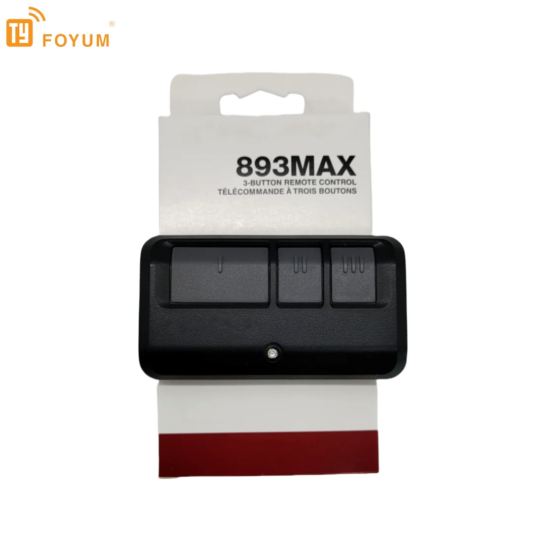 5PCS 893MAX Swing Gate Opener Remote Key Fob for Liftmaster Chamberlain Craftsmn Garage Door Openers Replace 890MAX 893LM