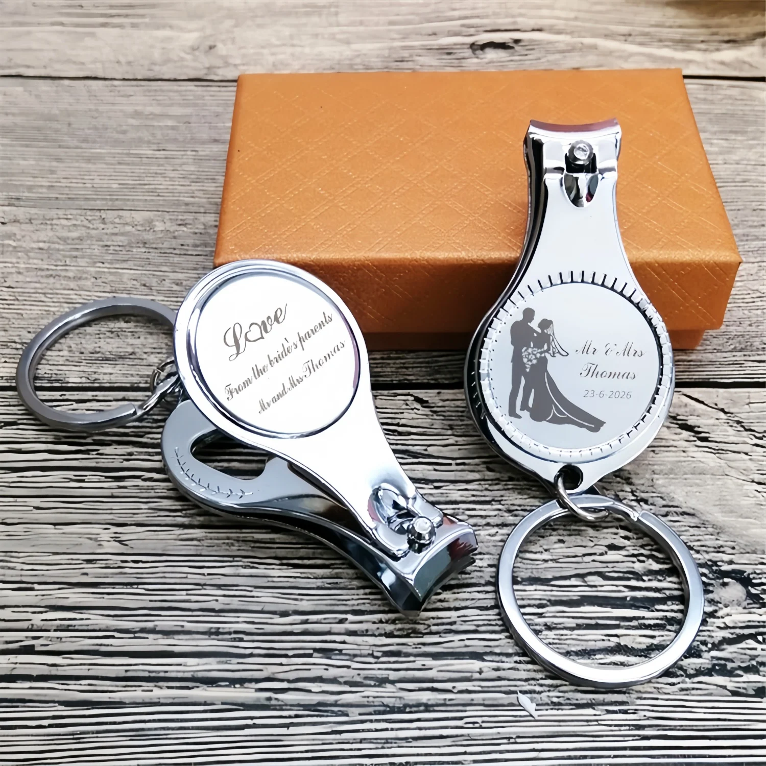 Personal isierte Bier öffner und Nagel knipser, Custom Geschenk, Hochzeit, Geburtstag, Taufe, Erstkommunion, Jahrestag, Feier – Detail 7
