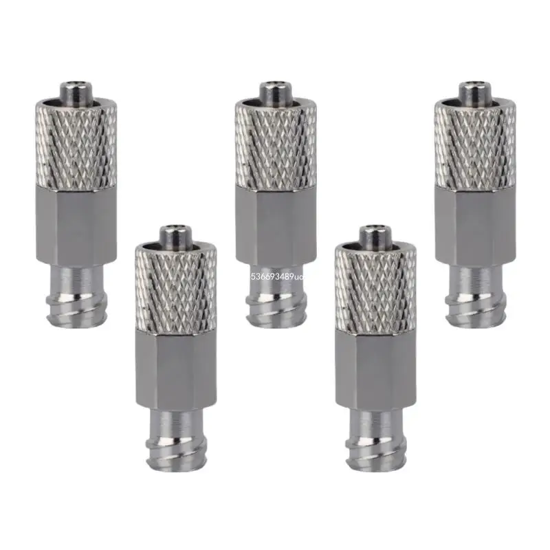 

5pcs/10pcs Durability Metal Threaded Syringes Connectors Ensuring Reliable Link For Electronics Enthusiasts DIY Users