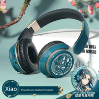 Venti Genshin Impact Gaming Headphones Game Xiao Hu Tao Wireless Bluetooth  Comfortable Stereo Foldable