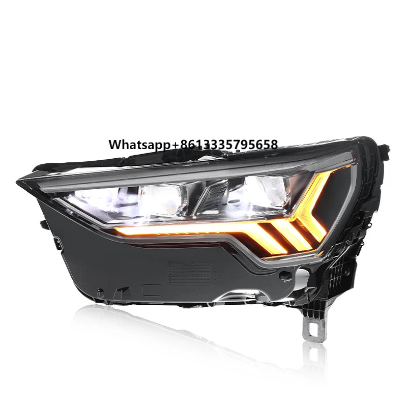 

Headlight Assembly Modification Matrix LED Lens Daytime Running Lights Running Turn Signal Light for Q3 2019-2024