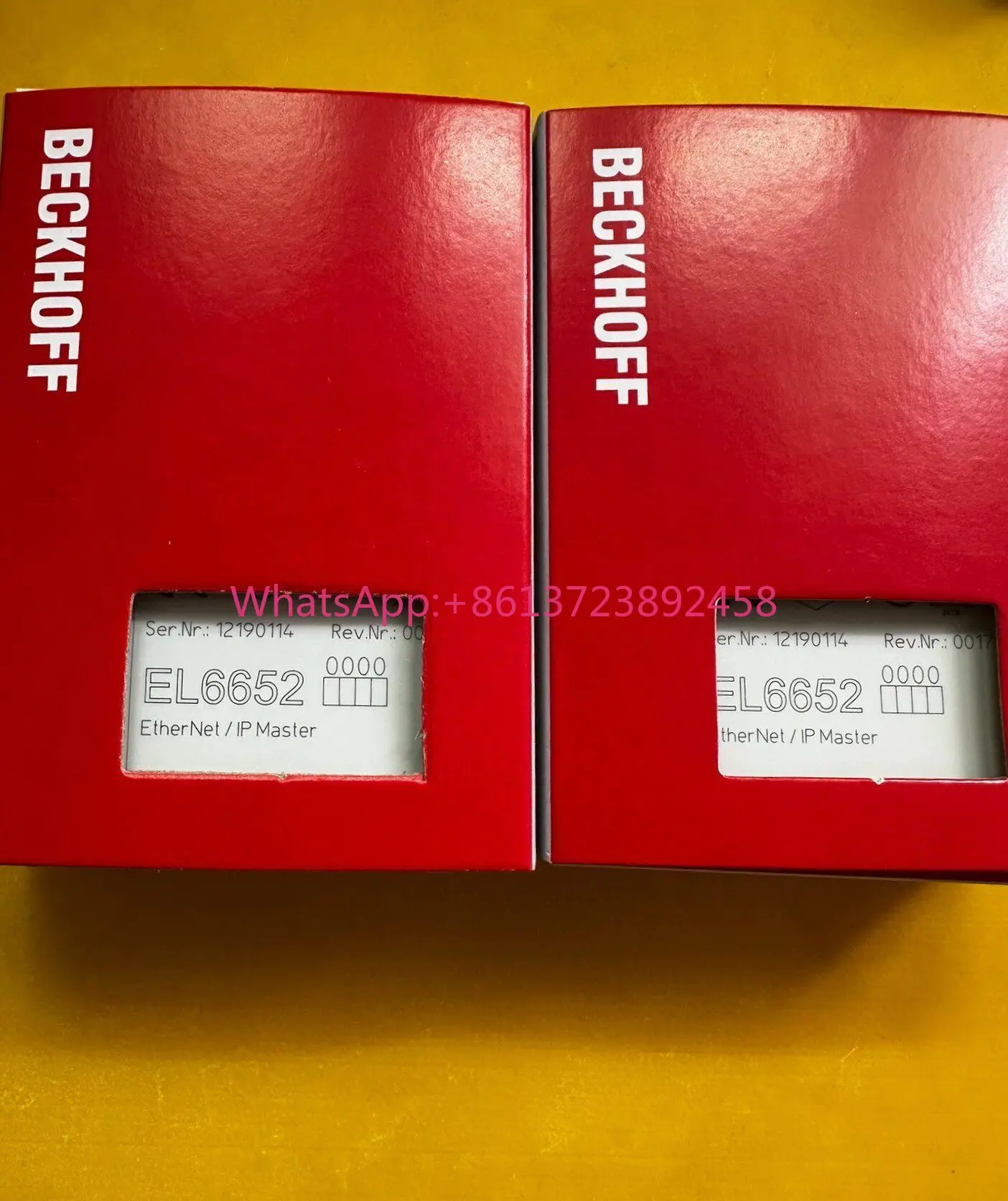 

Beckhoff module EL6652 is brand new and original, high quality