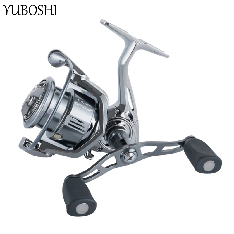 

YUBOSHI 10kg Braking Force Saltwater Freshwater Trout Spinning Reel 6+1 High Speed Hardwearing Casting Fishing Reel