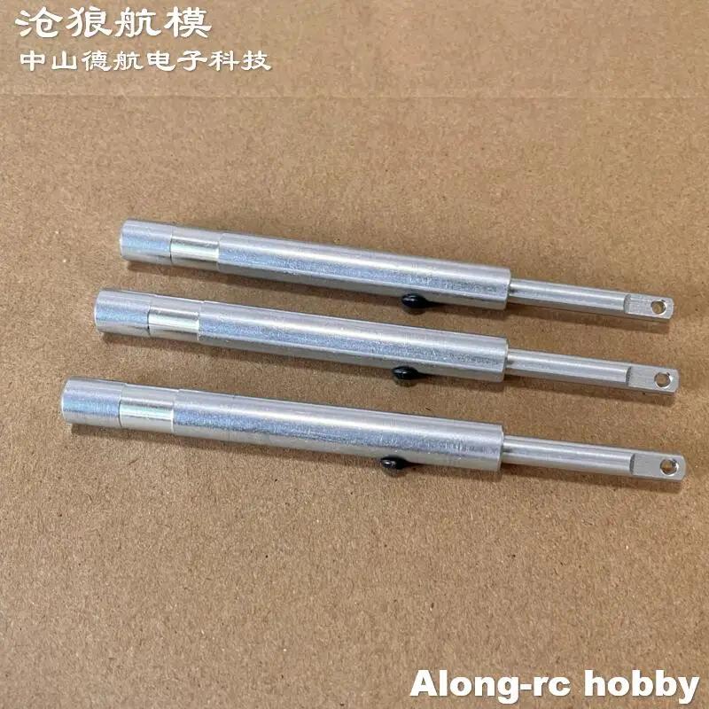 106 116 136mm M4 léger en alliage d'aluminium Anti-Vibration trains d'atterrissage amortisseur tige droite pour avion RC antichoc