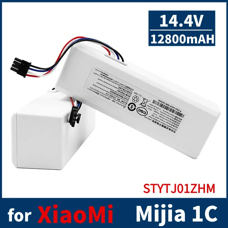 

2024 Upgrade Replacement Battery 14.4V 12800mAh For Xiaomi Mijia 1C STYTJ01ZHM Robot Vacuum cleaner robot battery