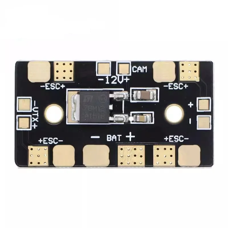Matek mini pdb strom verteiler mit 12v linearen spannungs regler diy teile für fpv multi kopter fpv kamera drohne
