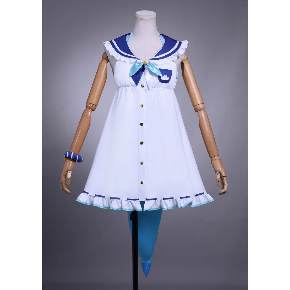 

Saba cos Vtuber Gura Sameko Cosplay Costumes Anime Character Halloween Costume Performance Clothing for Women