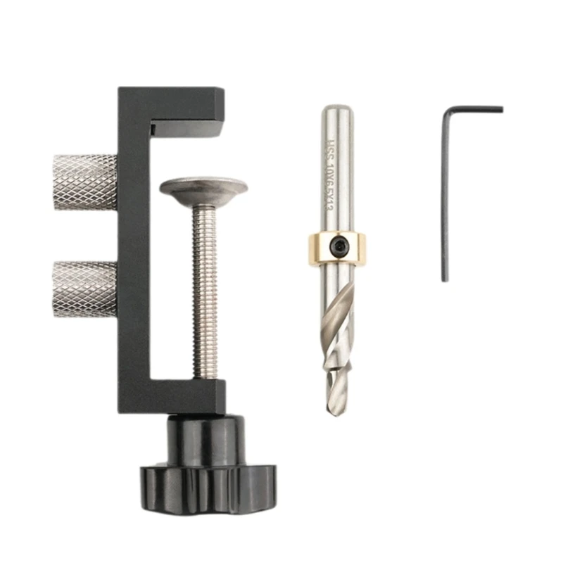 Dễ Dàng Sử Dụng Khung Nhôm Đôi Lỗ Đùn Kim Loại Khoan Bộ Trợ Giúp Cho M6 Lỗ 2020/2040/3030/3060/4040