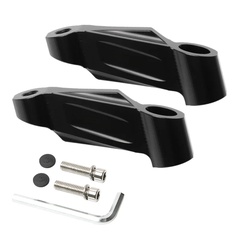 Staffa di sollevamento e spostamento dello specchietto laterale del motociclo per VOGE SR4Max 350 SR250GT SR150GT che cambia gli accessori per la