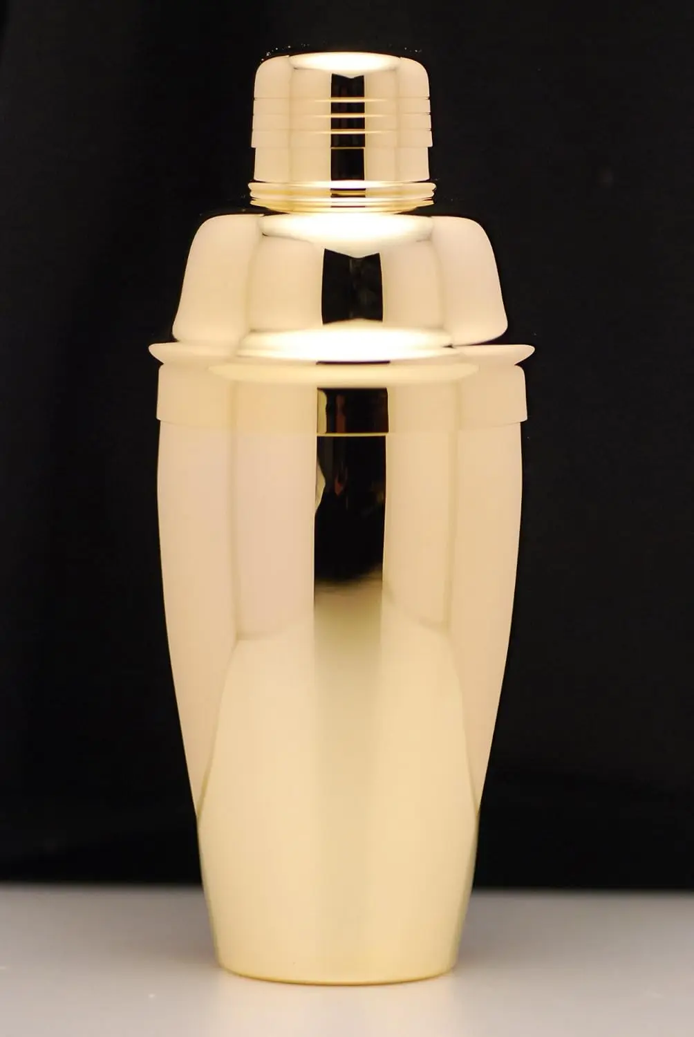UHL 18-10 Stainless Steel Cocktail Shaker with Gold Plated 500cc