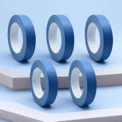 

5 Rolls 20M Masking Tapes Wall Painting Automotive Decoration Strong Adhesion Easy Cut Trim Edges Painters Tape Auto Paint Low