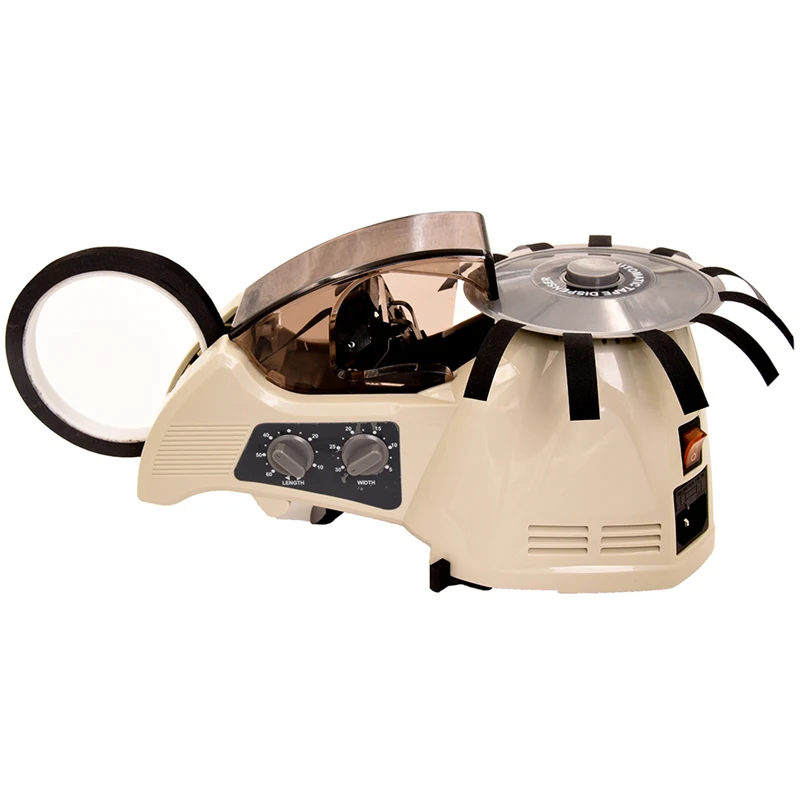 KNOKOO RT-3000 Electric Automatic Tape Dispenser Narrow Soft Packing Tape Carousel Adhesive Cutter with Motor Core Component