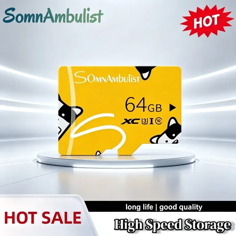 SomnAmbulist 64GB High Speed Mini TF Card for Drone Audio Surveillance Device 32GB TF Card Memory Card C10 U3 A1