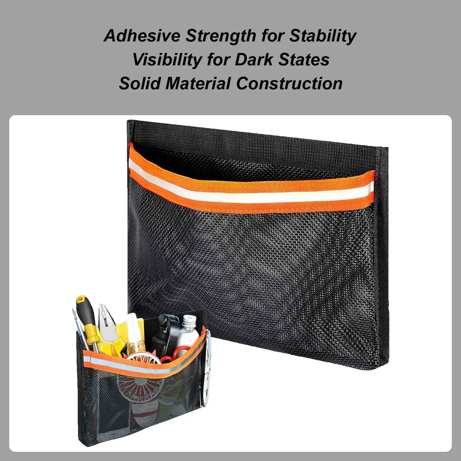 

Высокопрочная и прочная сетчатая ткань. Сумка для хранения лодок со светоотражающими полосками. Самоклеящаяся сетчатая сумка для хранения. Аксессуары для лодок.