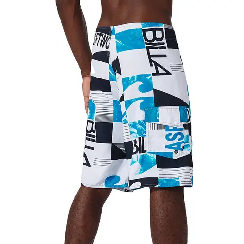 Imagen 2 del producto Pantalones cortos de playa para hombre, Bermudas Phantom de secado rápido, traje de baño informal con estampado, ropa de surf para buceo, novedad de verano